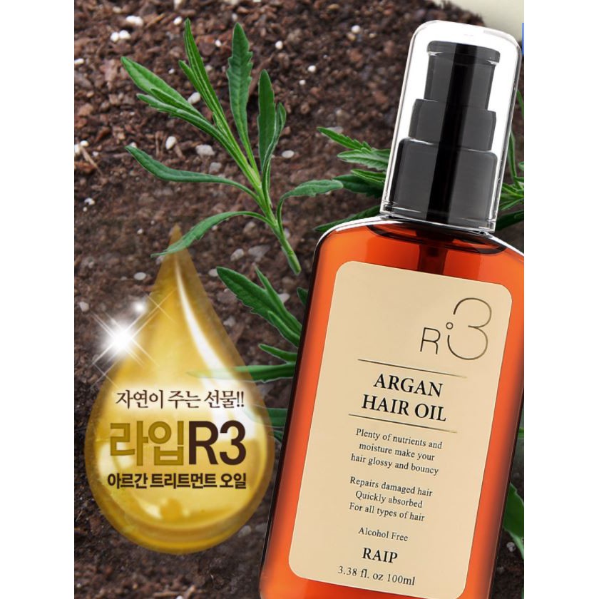 Tinh Dầu Argan Dưỡng Tóc Raip R3 Argan Hair Oil