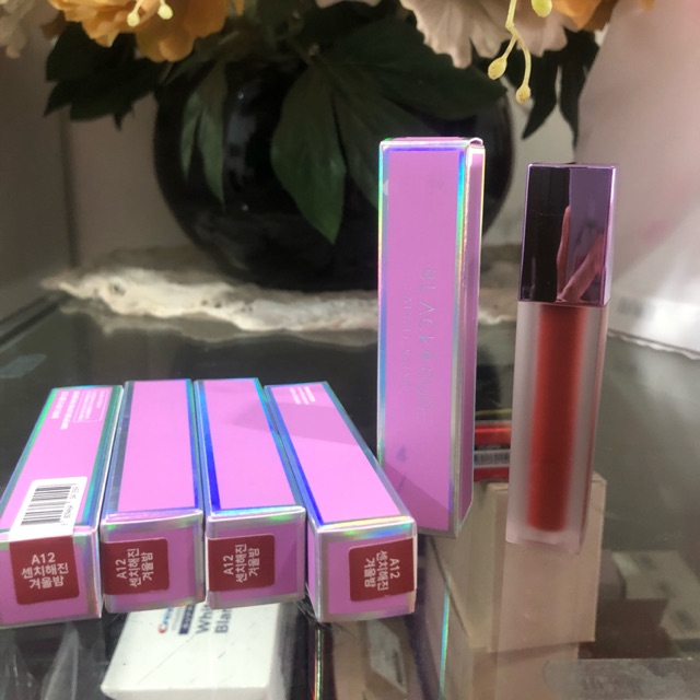 Son Kem Lì Cho Mùa Thu - Đông Black Rouge Air Fit Velvet Tint chính hãng Hàn Quốc