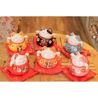 MÈO THẦN TÀI - MÈO MANEKI NEKO, QUÀ TẶNG KÈM HỘP ĐẸP LOẠI 1