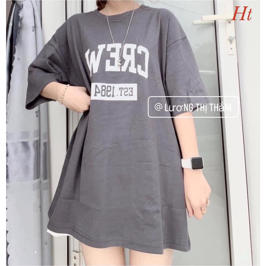 [ RẺ VÔ ĐỊCH] Áo phông unisex nam nữ, áo phông crew phong cách hiện đại