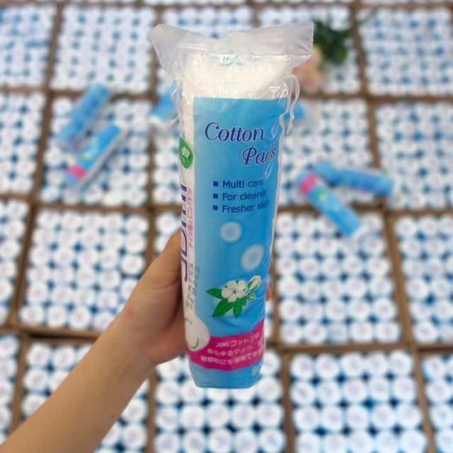 Bông tẩy trang Jomi Cotton Pads 120 miếng Nhật Bản