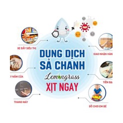 - Tinh dầu xịt Sả chanh Vina Tươi làm thơm phòng, đuổi muỗi và côn trùng hiệu quả, 10ml