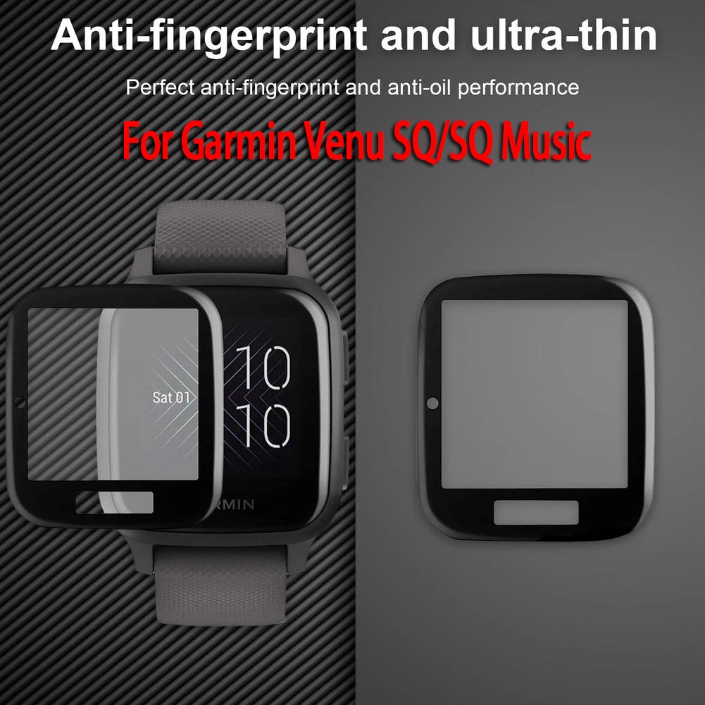 Miếng dán 3D bảo vệ màn hình đồng hồ Garmin Venu Sq