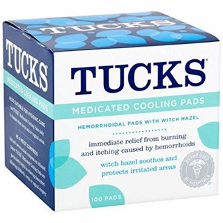 Miếng dán lạnh giảm đau sau sinh tucks 100 pads