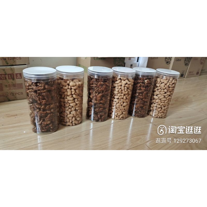 Hũ nhựa PET, hũ đựng thực phẩm, hũ nhựa nắp nhôm nhiều kích thước