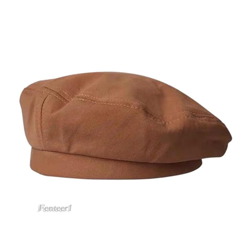 Mũ nồi màu trơn kiểu dáng đơn giản thời trang thanh lịch cho nam nữ