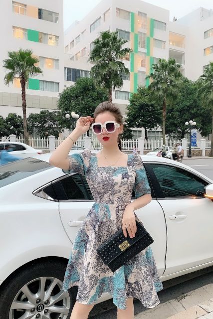 Váy hoa đá A1200 | BigBuy360 - bigbuy360.vn