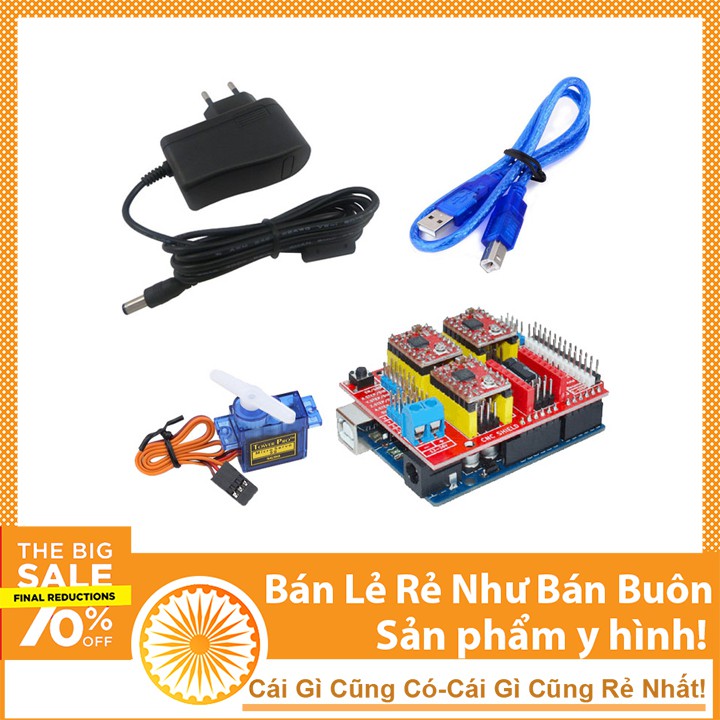 Combo Máy CNC Mini Giá Rẻ - Lắp Ráp Theo Hướng Dẫn Kênh Sáng Tạo