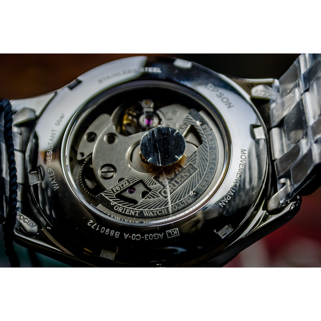Đồng hồ nam dây sắt chính hãng Orient FAG03001D0 -TitanWatch