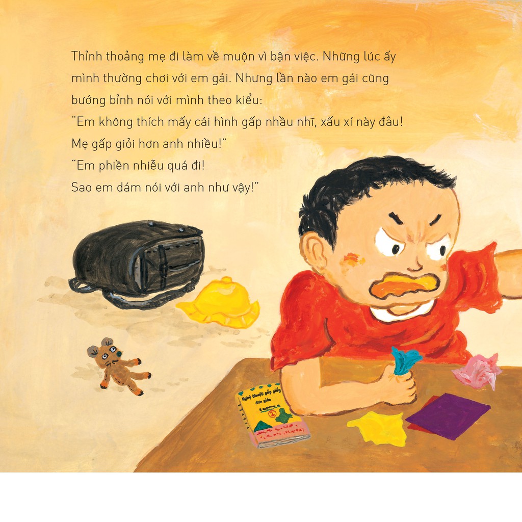 Sách COmbo 3 cuốn Ehon Kĩ năng sống cho trẻ 3-8 tuổi (ước gì cháu không bị mắng+Cậu bé thích giúp đỡ+Mẹ ơi con tặng mẹ)