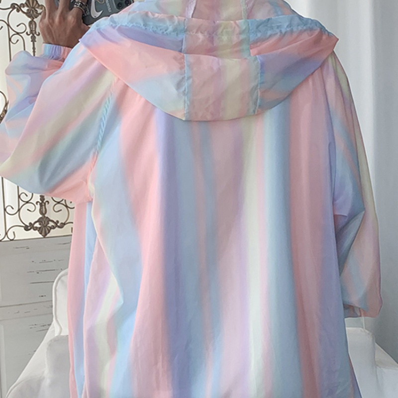 ✦ AFFLIGA ✦Áo khoác chống nắng vải lụa lạnh siêu mỏng thoáng khí phong cách Hàn Quốc size M-2XL cho nam và nữ