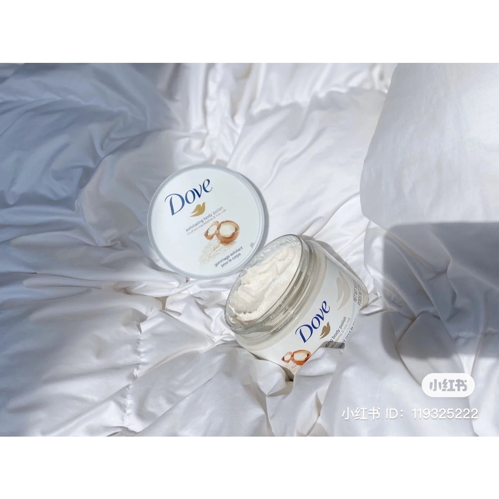 TẨY TẾ BÀO CHẾT BODY DOVE EXFOLIATING BODY POLISH (bản đức)