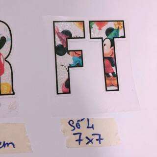 Sticker ủi, hình ủi nhiệt kiểu (phụ kiện may vá, trang trí quần áo may mặc, Handmade,DIY)