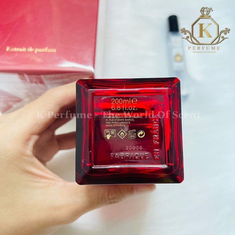 [K Perfume Chính Hãng] Nước Hoa Unisex MFK Baccarat Rouge 540 Extrait De Parfum | Thế Giới Skin Care