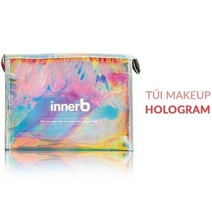 Túi đựng mỹ phẩm hologram Halo Gram InnerB..