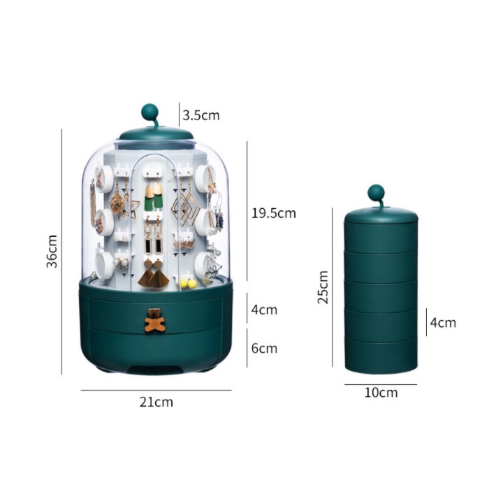 Tủ Đựng Trang Sức Phong Cách Bắc Âu AL03