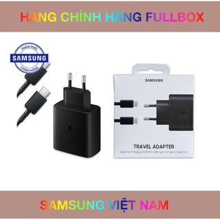 Bộ sạc siêu nhanh Samsung 45W (Chính hãng nguyên hộp)