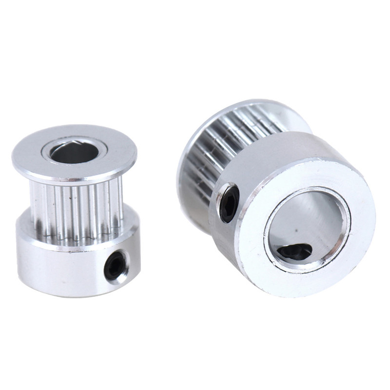 [dou] GT2 Pulley 16/20 Tooth Bore 5mm 6.35mm 8mm Teeth Timing Gear For 3D Printer Part [vn]