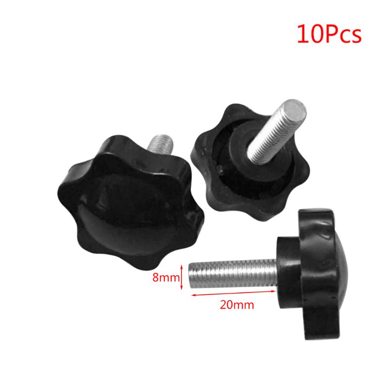 10 Nút Vặn Ốc Hình Ngôi Sao M6 / M8