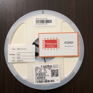 [100pcs] Điện trở dán 0805 giá trị 1k2 5%