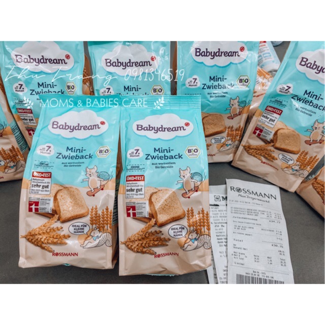 Bánh mì hữu cơ Babydream