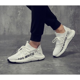 Giày Nam Thể Thao Sport - Giày Nam Trắng Đế Bánh Mỳ Off Whtie
