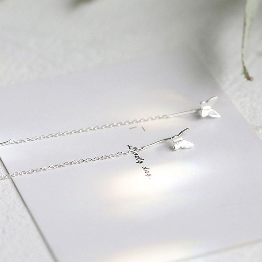 Bông Tai Tua Rua Dáng Dài Phong Cách Giáng Sinh Thời Trang Cho Nữ