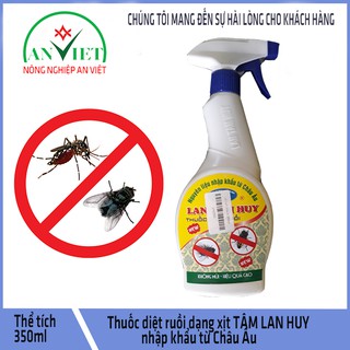 Chai xịt Ruồi Lan Tâm Huy nguyên liệu nhập khẩu Châu Âu 350ml