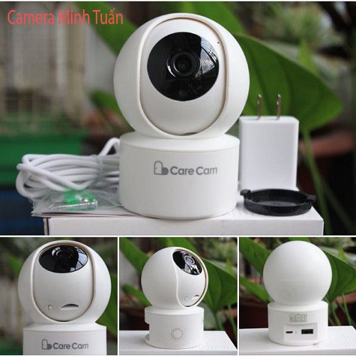 [Giảm giá 20%] CAMERA IP CARECAM 360 ĐỘ WIFI CHÍNH HÃNG BẢO HÀNH 1 NĂM | BigBuy360 - bigbuy360.vn