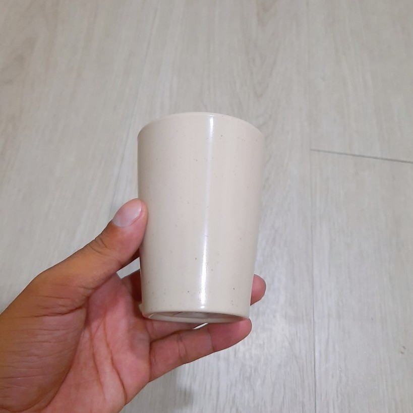 Ly Nhựa Melamine Màu Nâu - LY10