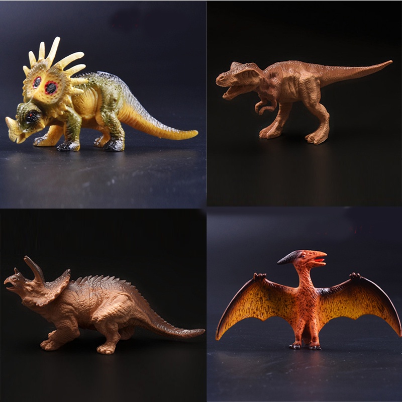 Đồ Chơi Mô Hình Khủng Long Bằng Nhựa Vinyl 24 Kiểu Dáng