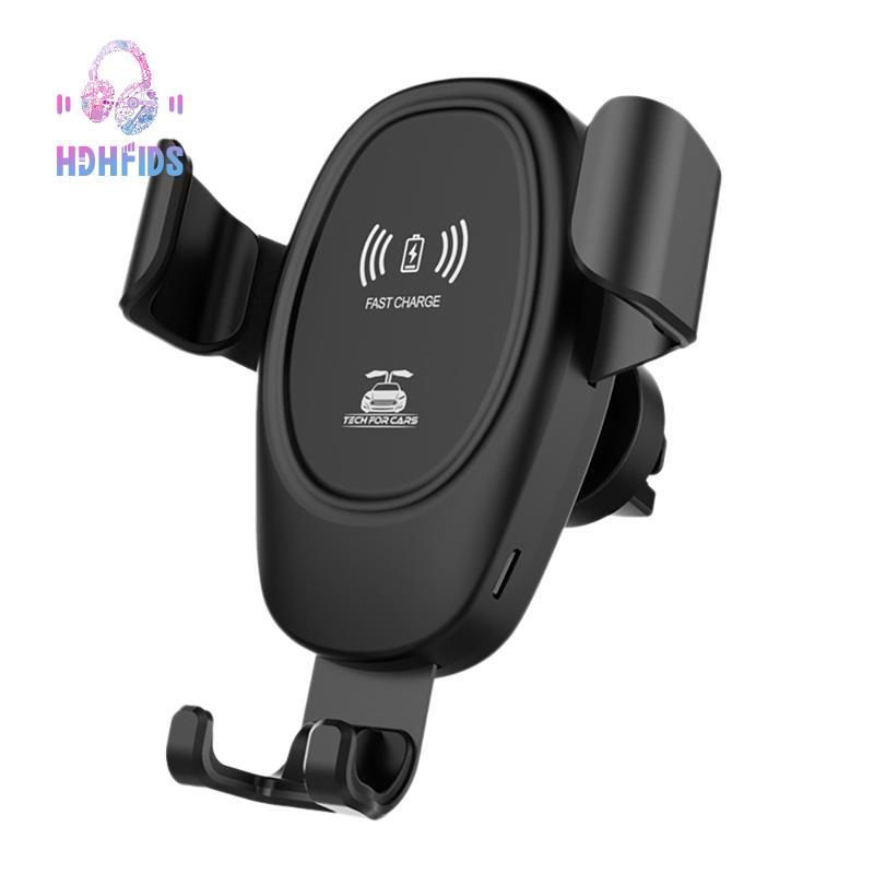 Đế sạc nhanh không dây 10W cho điện thoại Android Apple màu trắng