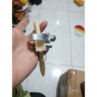 ( 3 cái) Cò ga máy cắt cỏ . TRẮNG - NGẮN