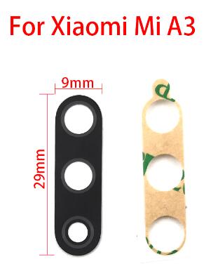 Set 2 Thấu Kính Camera Sau Kèm Keo Dán Thay Thế Dành Cho Xiaomi Mi A1 A2 Lite A3