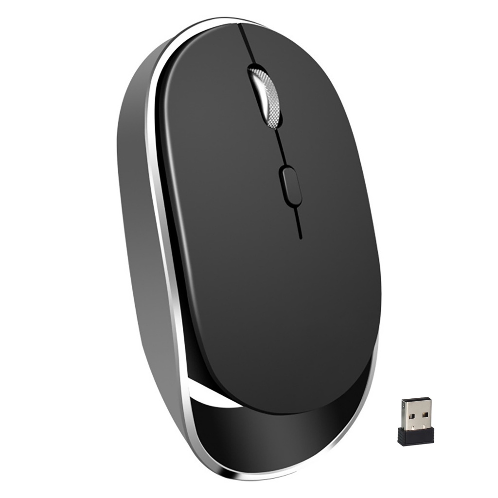 Chuột Bluetooth không dây Cibox sạc M90 2.4G cho máy tính,laptop Pin trâu