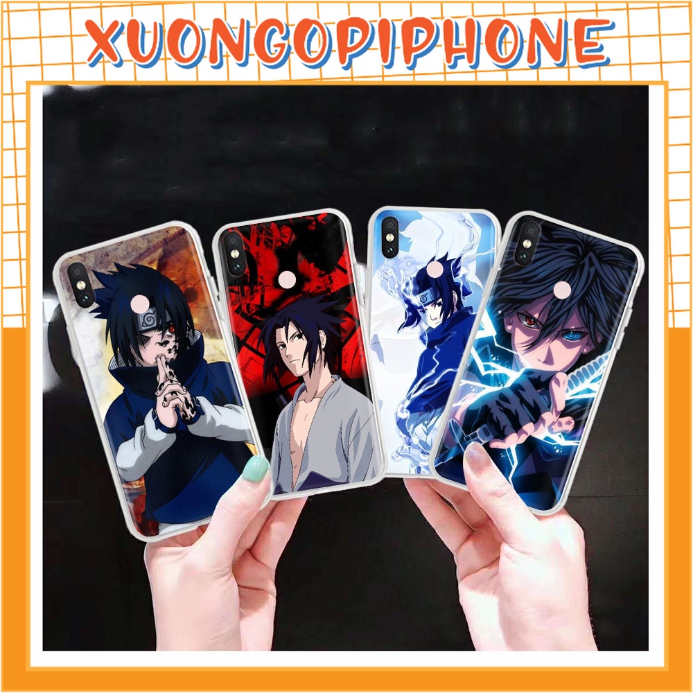 Ốp lưng IP trong suốt Sasuke 6/6s/6plus/6s/7/8/7plus/8plus/x/xs/xs max/11/11promax/12/13/pro/promax ACD39