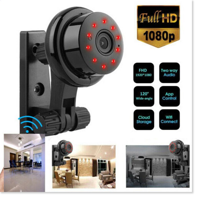 Camera Giám Sát Không Dây V380 PRO Hỗ Trợ Hồng Ngoại 10 LED .Đàm Thoại 2 Chiều, Hình Anh HD 1080P Sắc Nét. Bộ Lưu Trữ Lớ