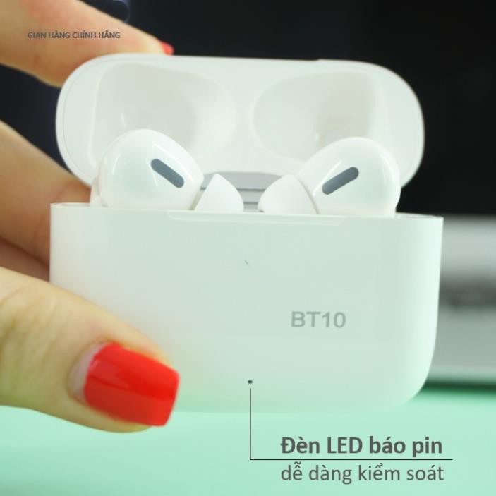 Tai nghe Bluetooth mini không dây 5.0 BT10 cảm biến vân tay cao cấp, dùng cho tất cả dòng điện thoại , uy tín