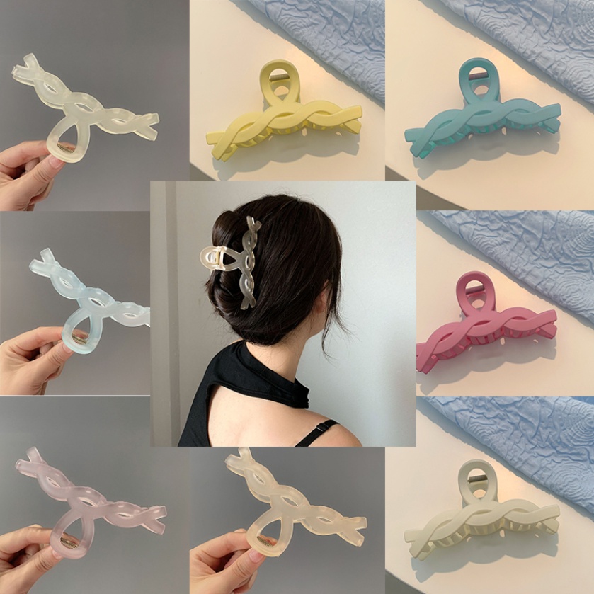 Kẹp tóc hàm cá mập cỡ lớn sành điệu cho nữ