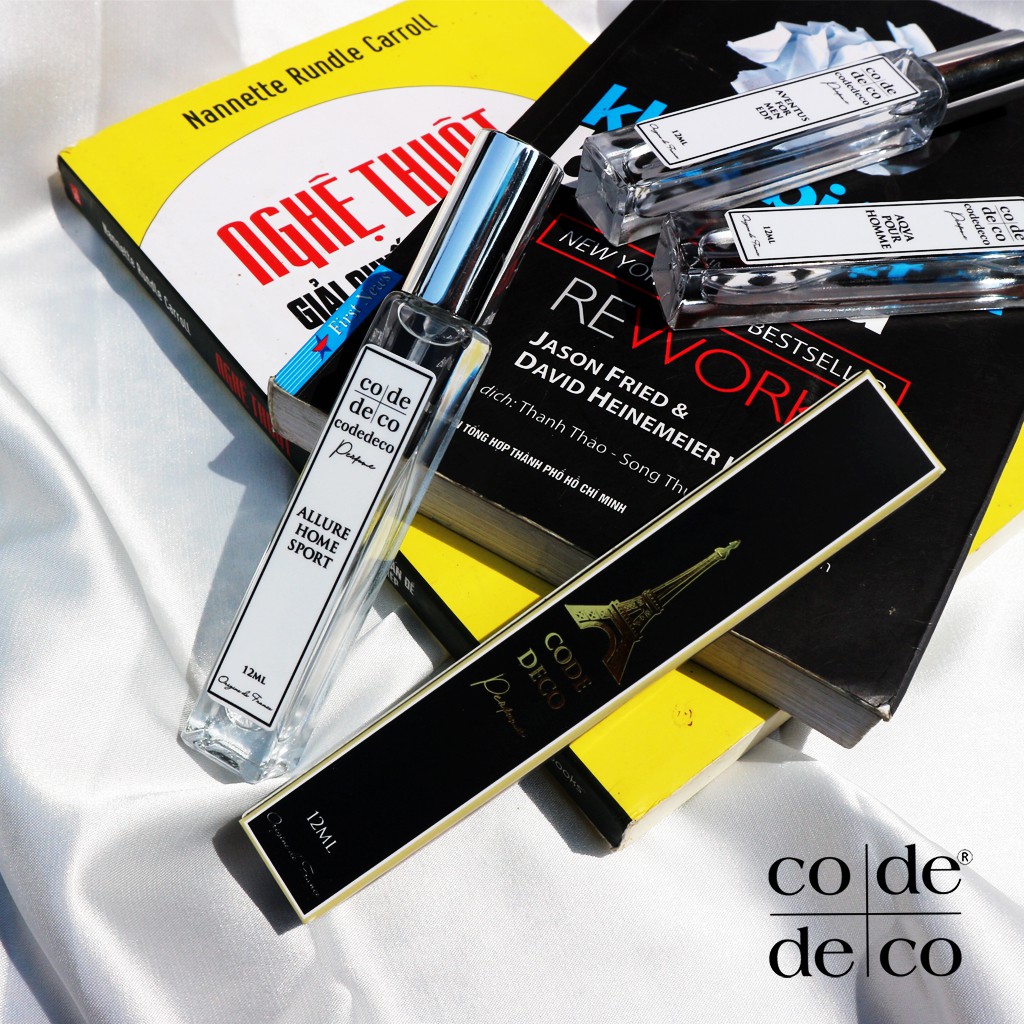 [Mã SKAMLTSM9 giảm 10% đơn 99K] Tinh Dầu Nước Hoa Code Deco Allure Home Sport 12ml, Khỏe mạnh , Quyến rũ , Tươi mát | BigBuy360 - bigbuy360.vn