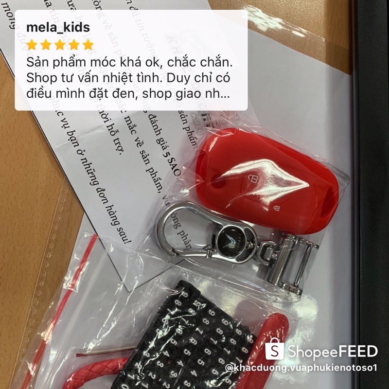 Bọc silicon chìa khoá Vinfast Fadil xinh xắn