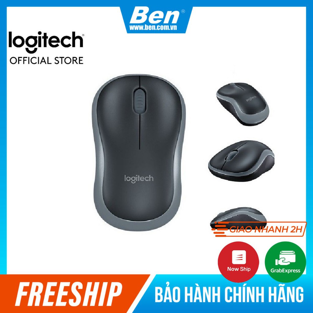 Chuột không dây Logitech B175 - Chuột Wireless B175 Digiworld Chính hãng BH 36T