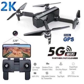 Flycam sjrc f11 bản pro camera 2k bay 28p xa 1200m có gps tự bay về 2019