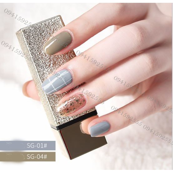 Sơn gel AS mã SG chọn lẻ 6 chai 15ml siêu HOT siêu xịn