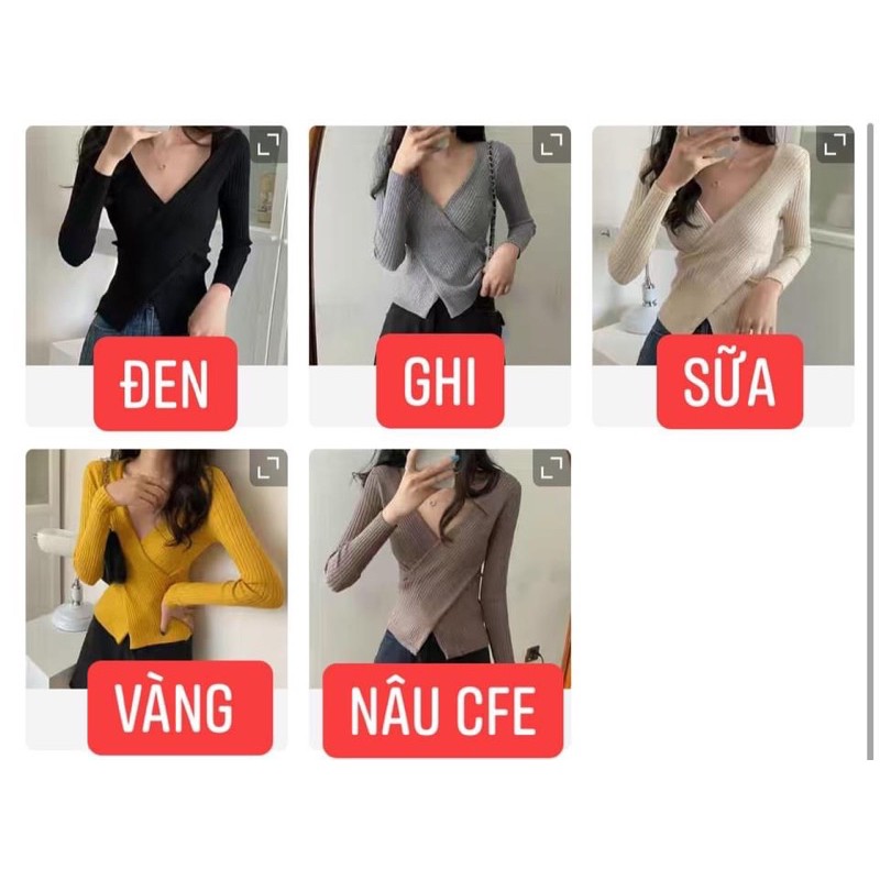 Áo len cổ tym thu đông best xinh hàng quảng châu [Hàng Sẵn] | WebRaoVat - webraovat.net.vn