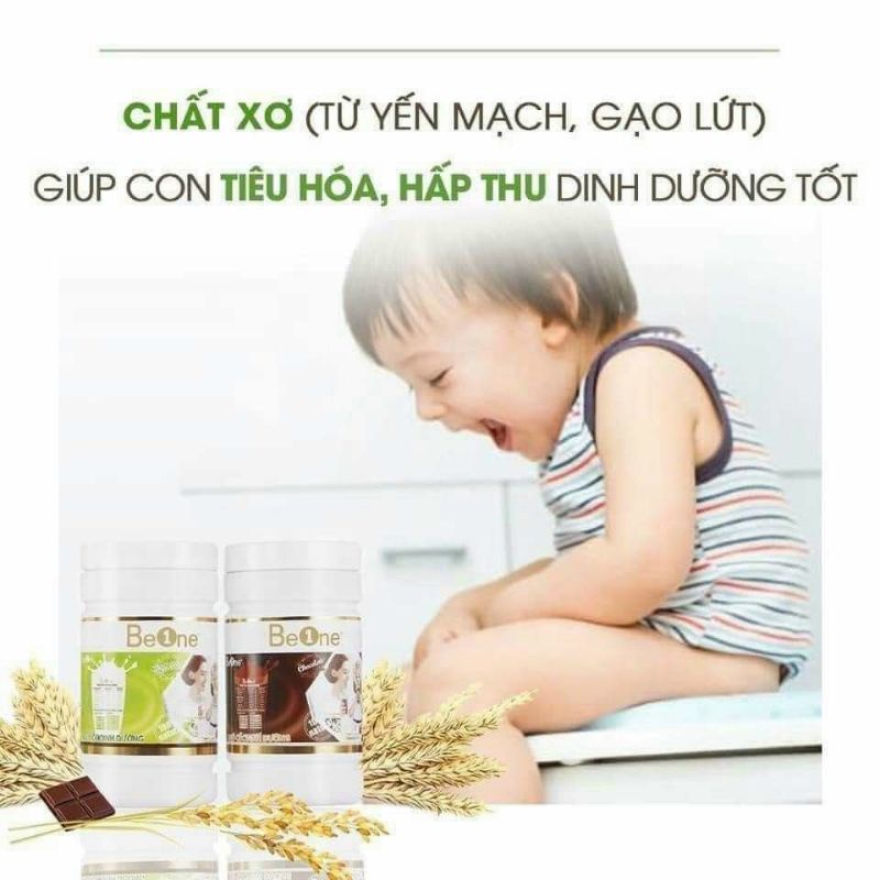 ngũ cốc dinh dưỡng be one chính hãng vị bình thường và vị socola