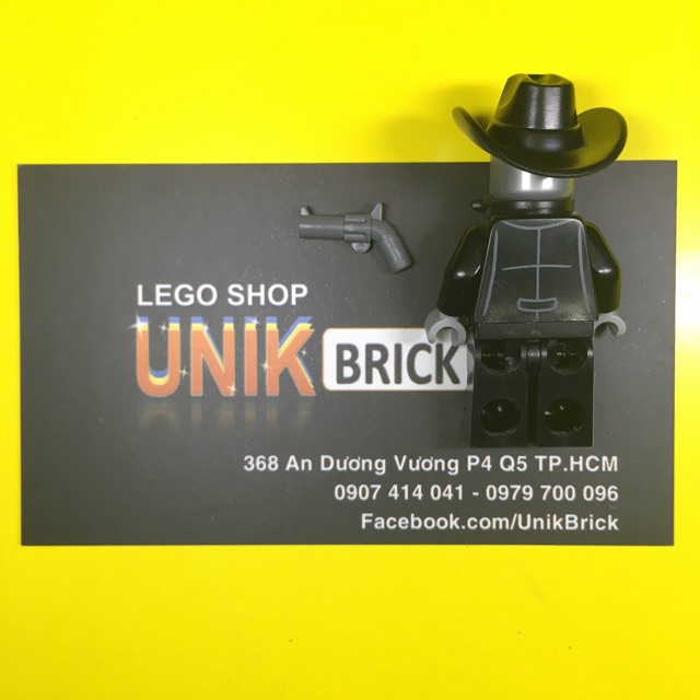 Lego Sheriff Not-a-Robot - Cảnh sát trưởng trong Lego the Movie - Bộ phim về Lego chính hãng (như hình)