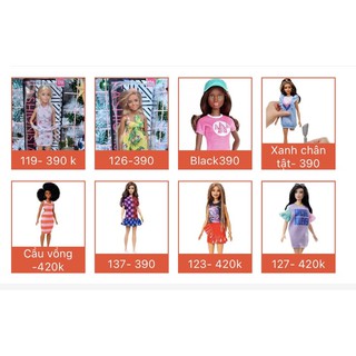 (Link nhiều mẫu) Búp bê Barbie thời trang Fashionistas, búp bê Barbie chính hãng giá rẻ, búp bê Barbie giá rẻ thời trang