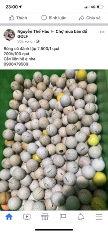 Bóng golf cũ 2k/quả