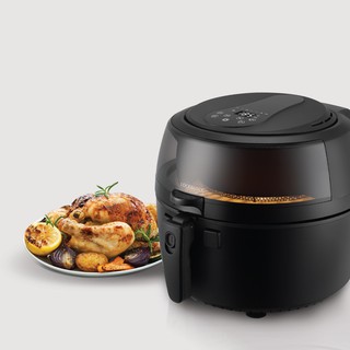 Nồi Chiên Không Dầu Điện Tử Lock&Lock EJF286BLK 6.5L chính hãng-Điều khiển cảm ứng.Công nghệ inverter tiết kiệm điện